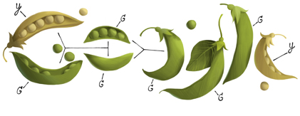 Gregor Mendel's 189th Birthday