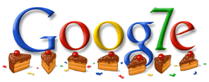 Google Logo on Birthday